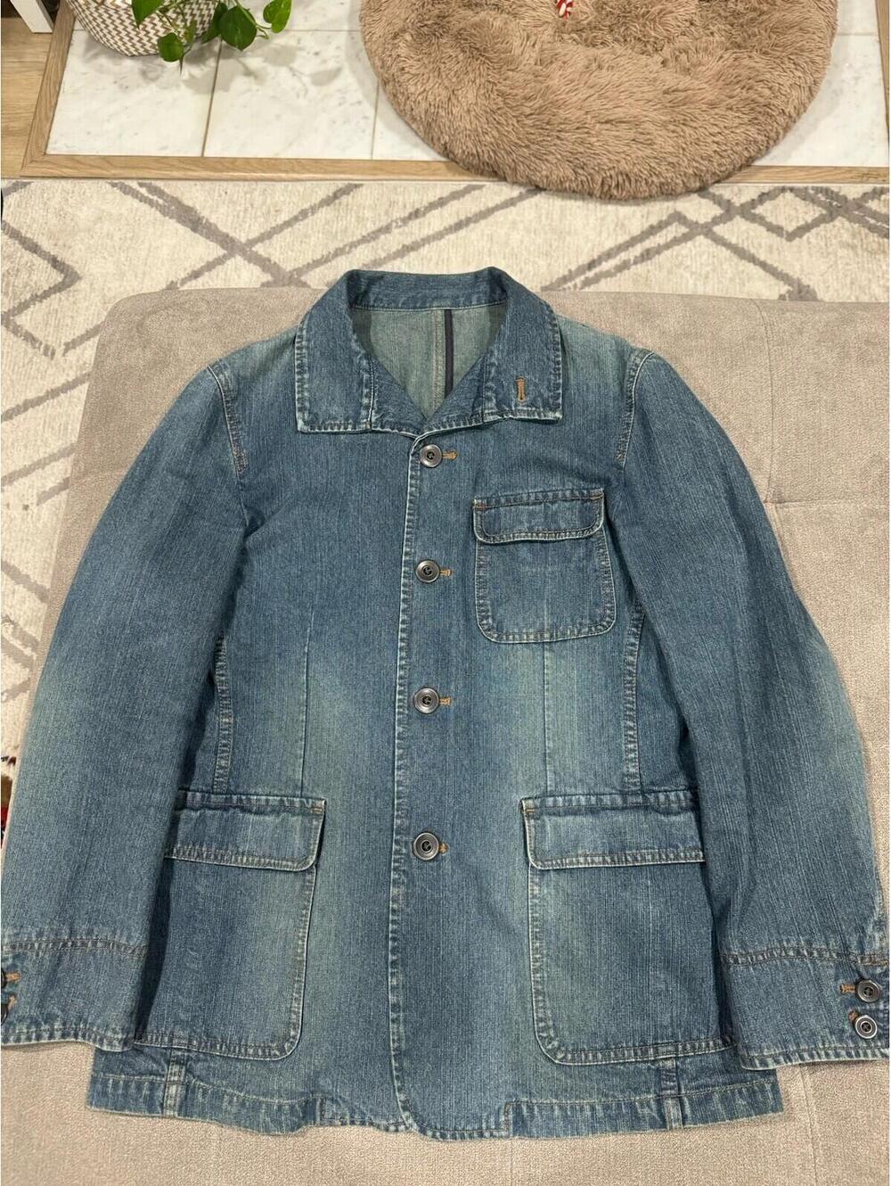 comme ca ism Jean Jacket Size Large Rare Japanese Streetwear Women?s